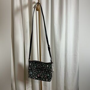 Fossil Cheetah Print Textured Crossbody Bag NWOT